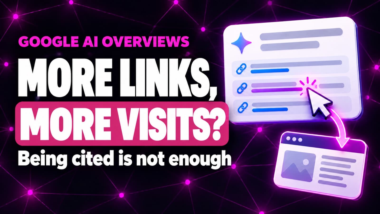AI Overviews and Organic Traffic: More Links, More Visits?